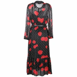 Combinaison Et Robes|LA CITY Robe longue avec ceinture