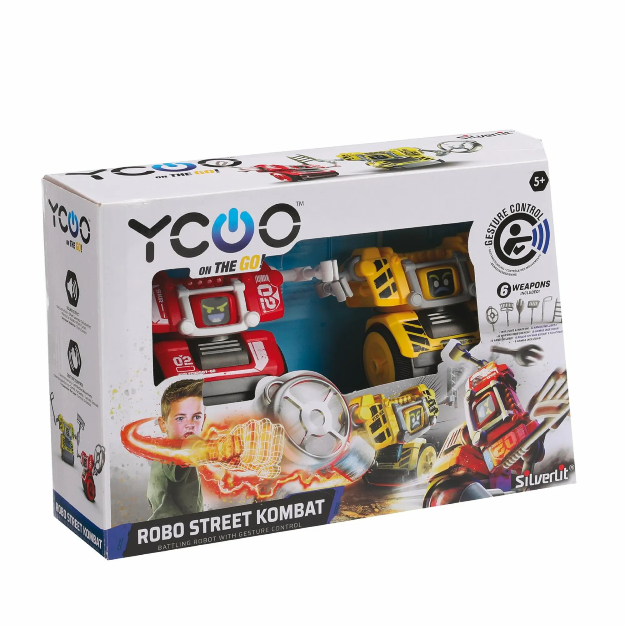 Jouet|5 Ans Et Plus|SILVERLIT Robots de combat Street Kombat YCOO