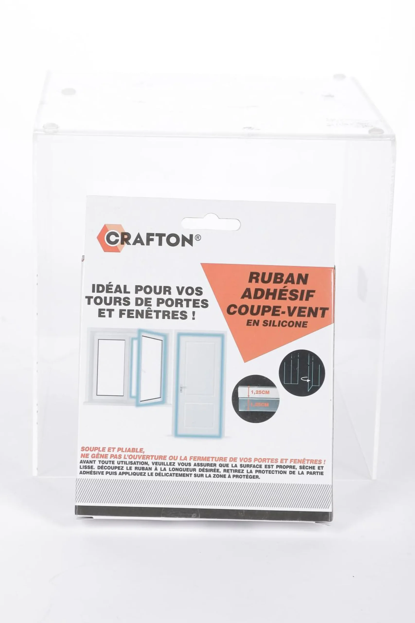 Outils De Bricolage|CRAFTON Ruban adhésif coupe vent