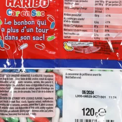 Épicerie Sucrée|HARIBO Sachet de bonbons Carensac