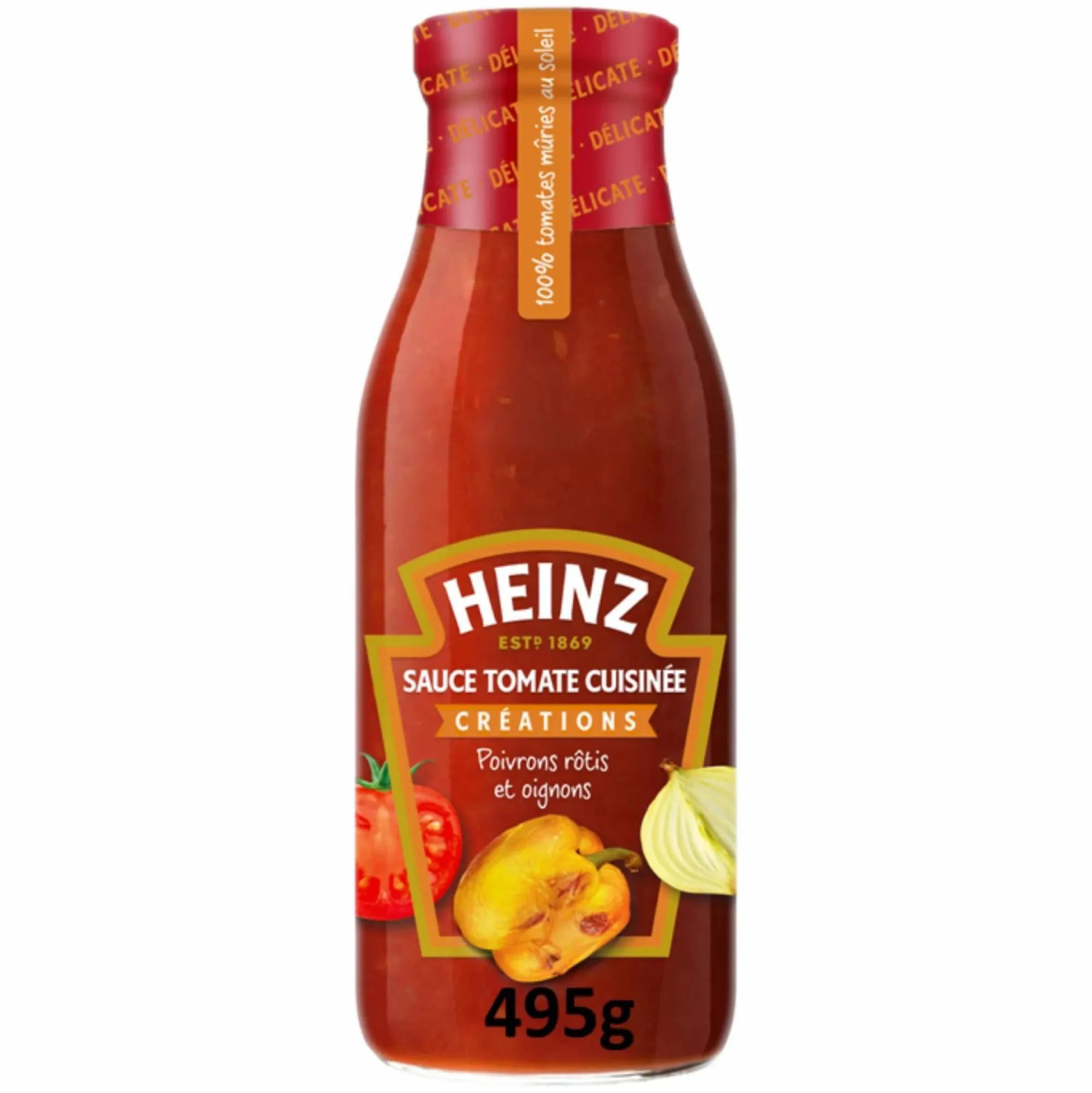 Épicerie Salée|HEINZ Sauce Tomate cuisinée poivrons et oignons