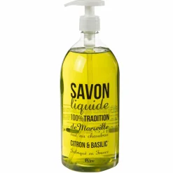 Hygiène|FRAGRANCE Savon liquide mains citron basilic 1L