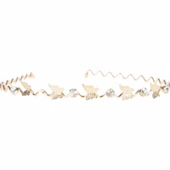 Cheveux|Stokomani Serre tête papillons dorés