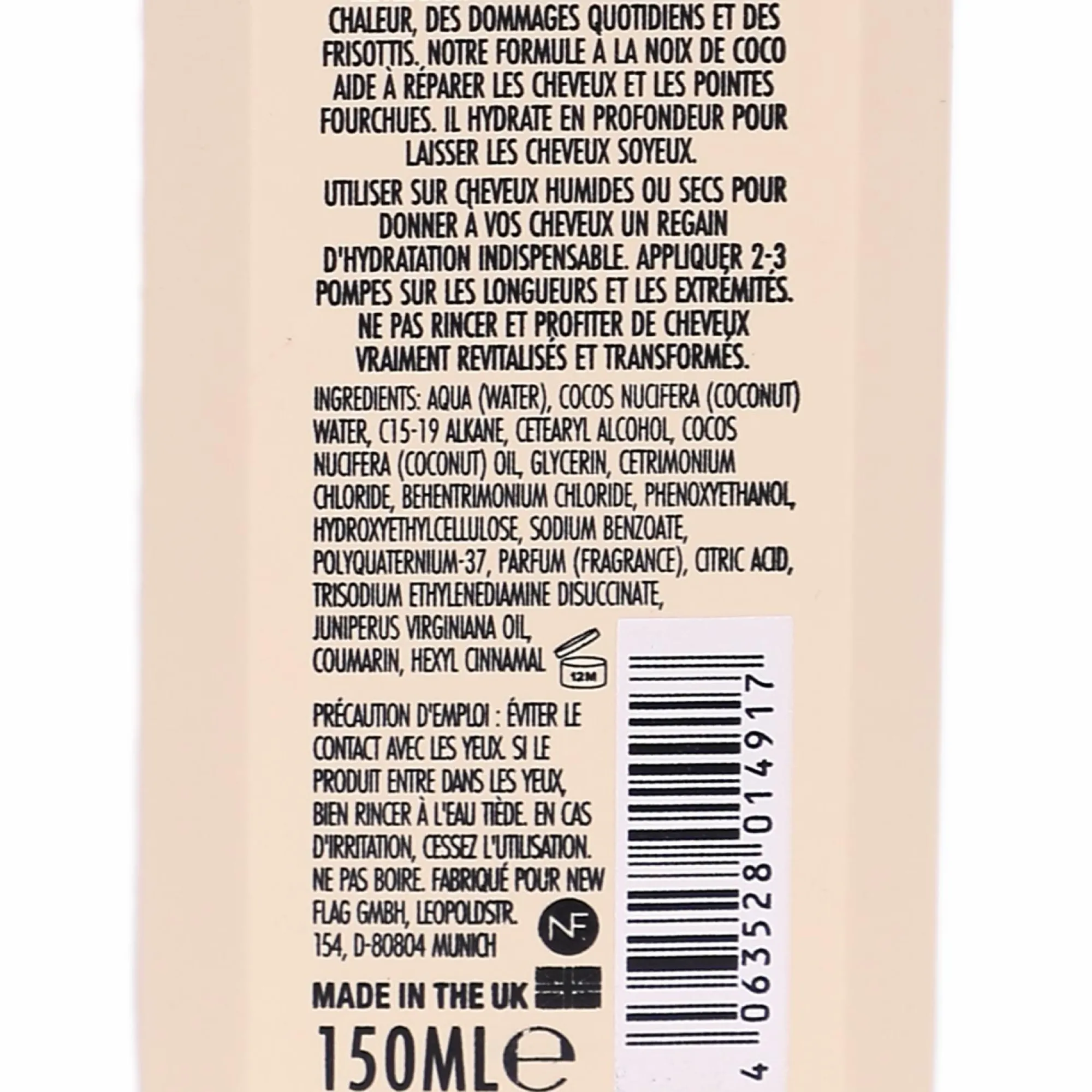 Cheveux|Stokomani Serum repair noix de coco