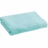 Linge De Bain|Salle De Bain Et Wc|INDIG EAU Serviette de toilette vert d'eau