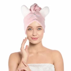 Salle De Bain Et Wc|Stokomani Serviette en microfibre pour cheveux