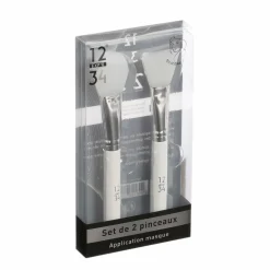 Maquillage Et Ongles|EXPR 1234 Set 2 pinceaux en silicone