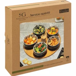 Vaisselle Et Service|SECRET DE GOURMET Set apéritif 7 pièces