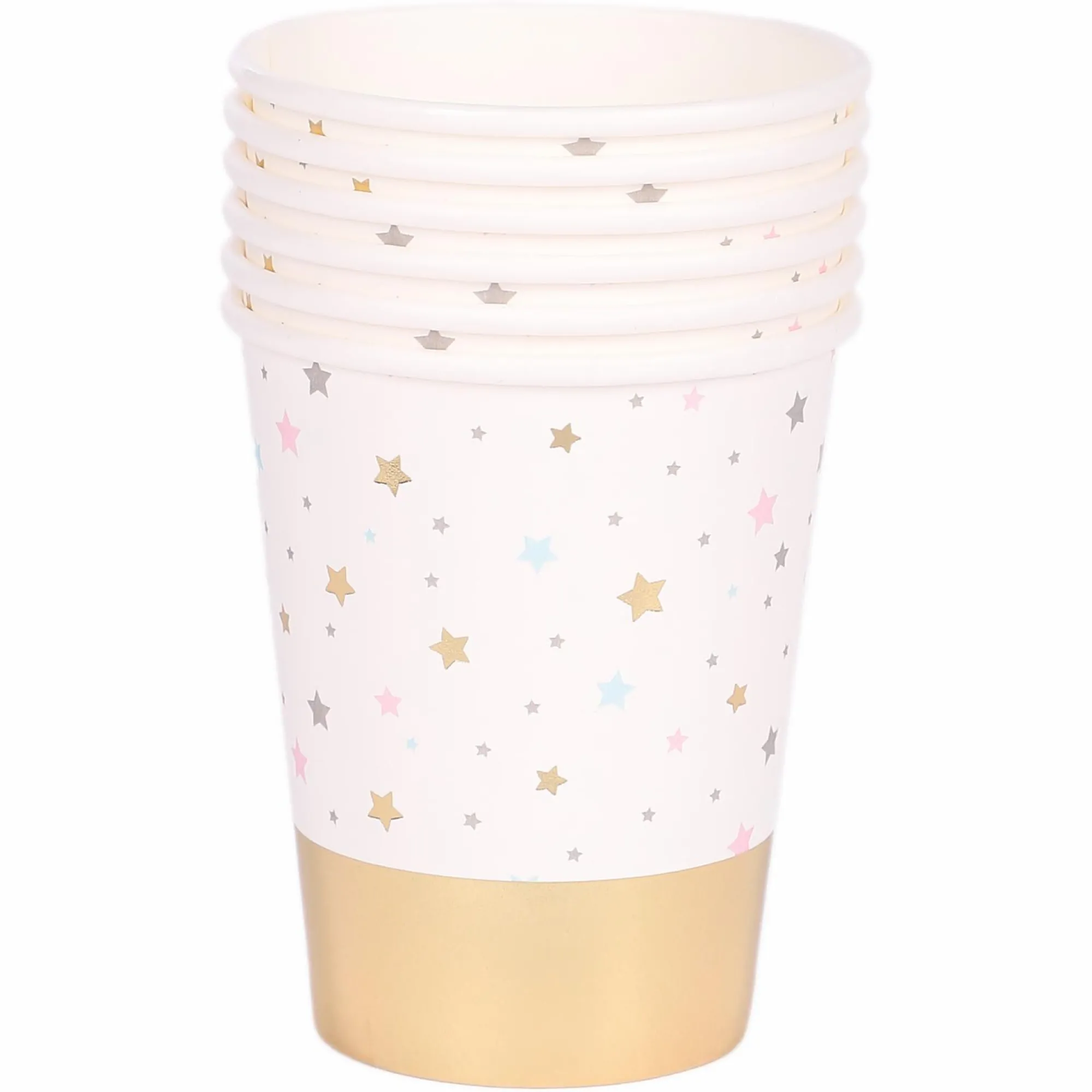 Vaisselle Jetable|Pique-Nique Et Camping|Stokomani Set de 6 gobelets en carton Mon petit amour