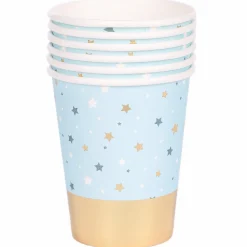 Vaisselle Jetable|Pique-Nique Et Camping|Stokomani Set de 6 gobelets en carton Team garçon