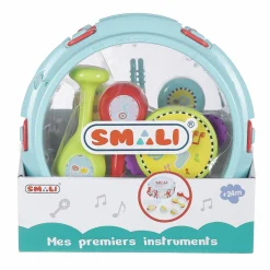 Jouet|De 0 À 24 Mois|SMALI Set de 6 instruments de musique