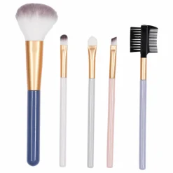 Maquillage Et Ongles|EXPR 1234 SET DE 5 PINCEAUX MAQUILLAGE MULTI USAGES