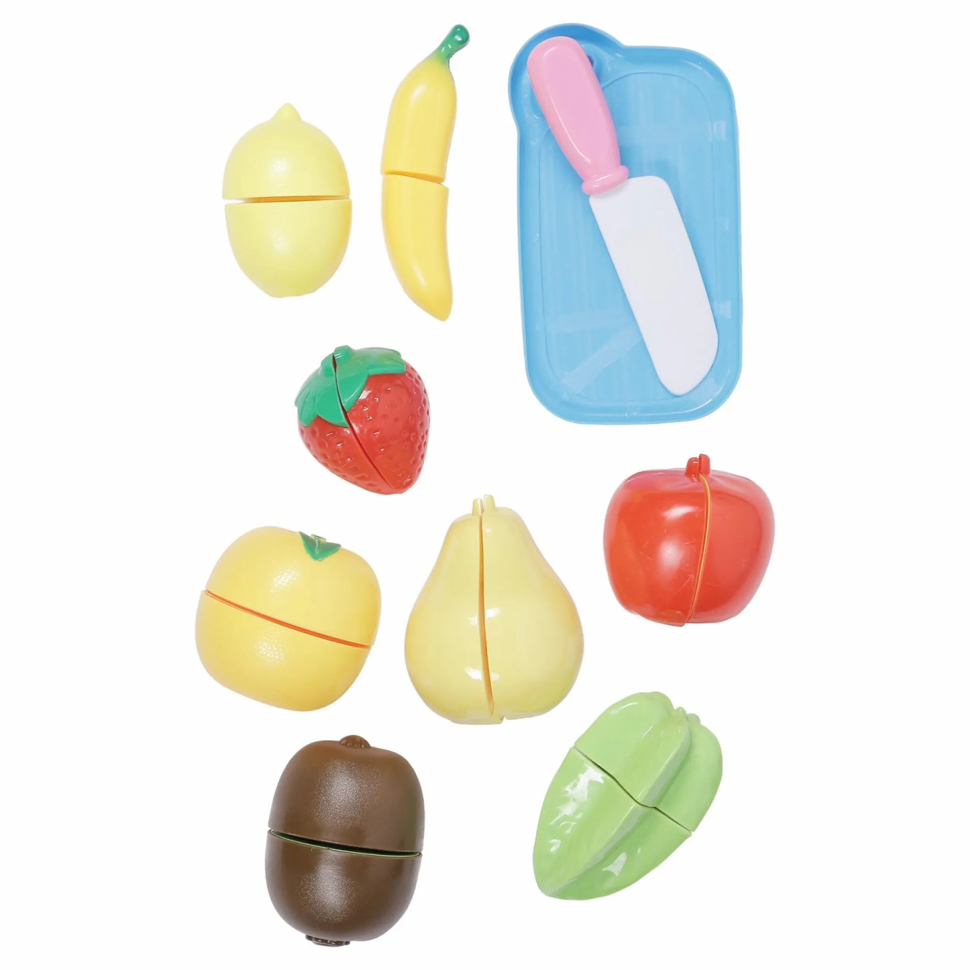Jouet|De 2 À 4 Ans|MOJY Set de fruits 10 pièces