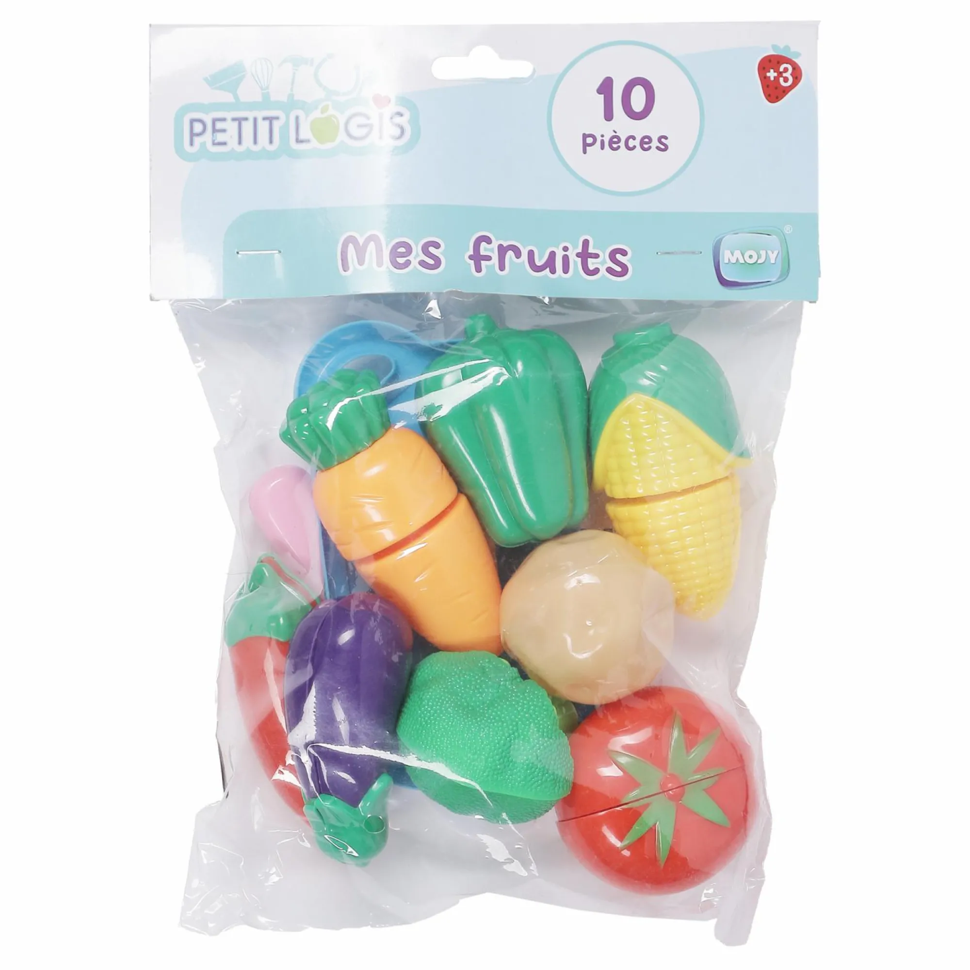 Jouet|De 2 À 4 Ans|MOJY Set de légumes 10 pièces