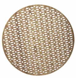 Linge De Cuisine|DECLIC HOME Set de table rond en bois