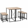 Mobilier|DECLIC HOME Set table haute + 4 tabourets