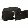 Accessoires Beauté|FIVE Set trousse de toilette et trousse à maquillage noir
