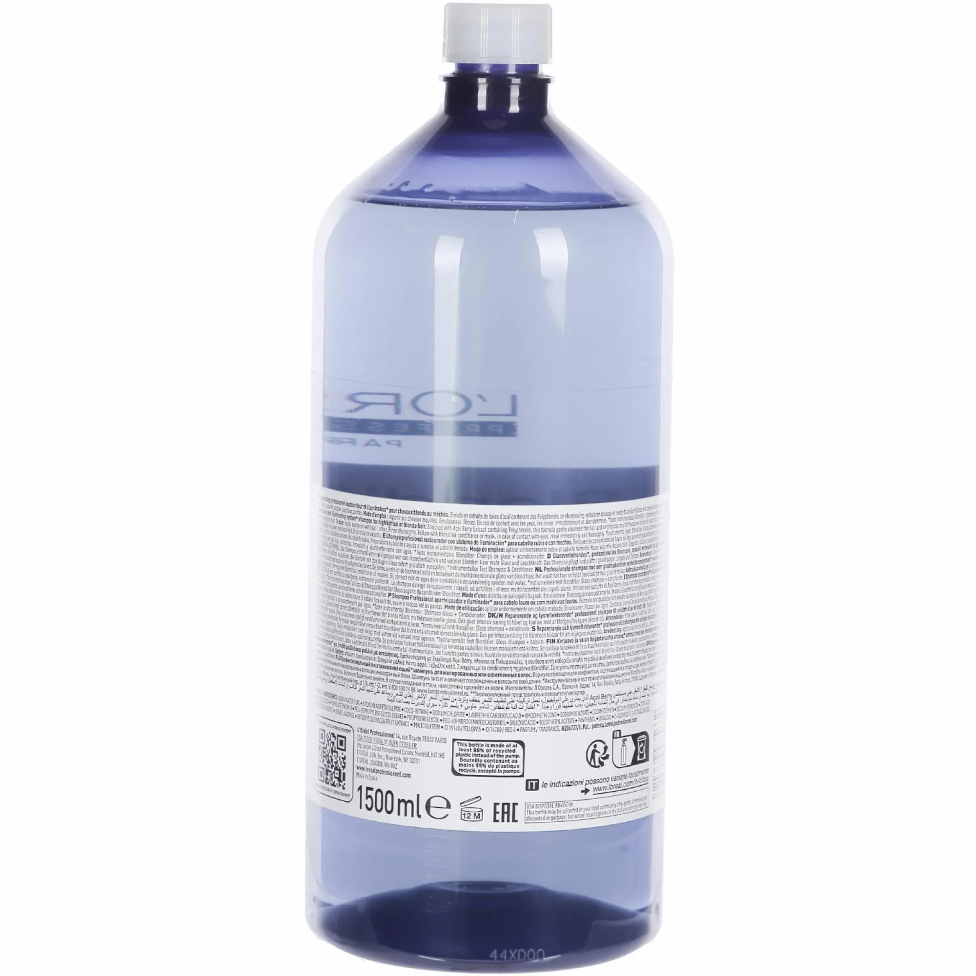 Cheveux|Stokomani Shampoing blondifier gloss serie expert avec pompe Grand format