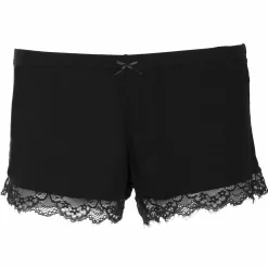 Lingerie Et Vêtements De Nuit|MANOUKIAN Short de pyjama Noir