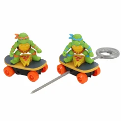 Jouet|De 2 À 4 Ans|TORTUES NINJA Skate park + 2 figurines