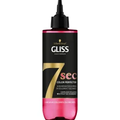 Cheveux|GLISS Soin traitement réparateur cheveux colorés 7sec