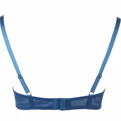 Lingerie Et Vêtements De Nuit|GERARD PASQUIER SOUTIEN GORGE BRODERIE Bleu