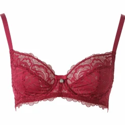 Lingerie Et Vêtements De Nuit|GERARD PASQUIER SOUTIEN GORGE CORBEILLE Rouge