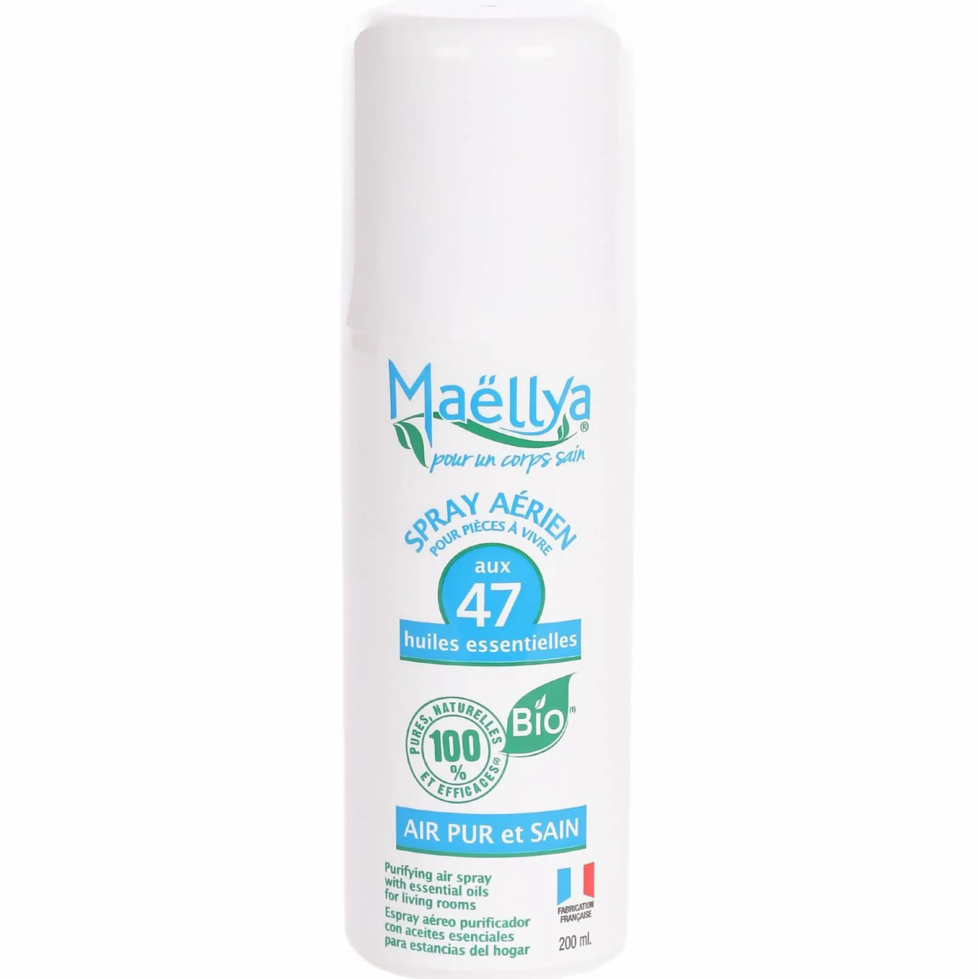 Santé Et Bien-Être|MAELLYA Spray aérien pour pièces à vivre 47 huiles essentielles