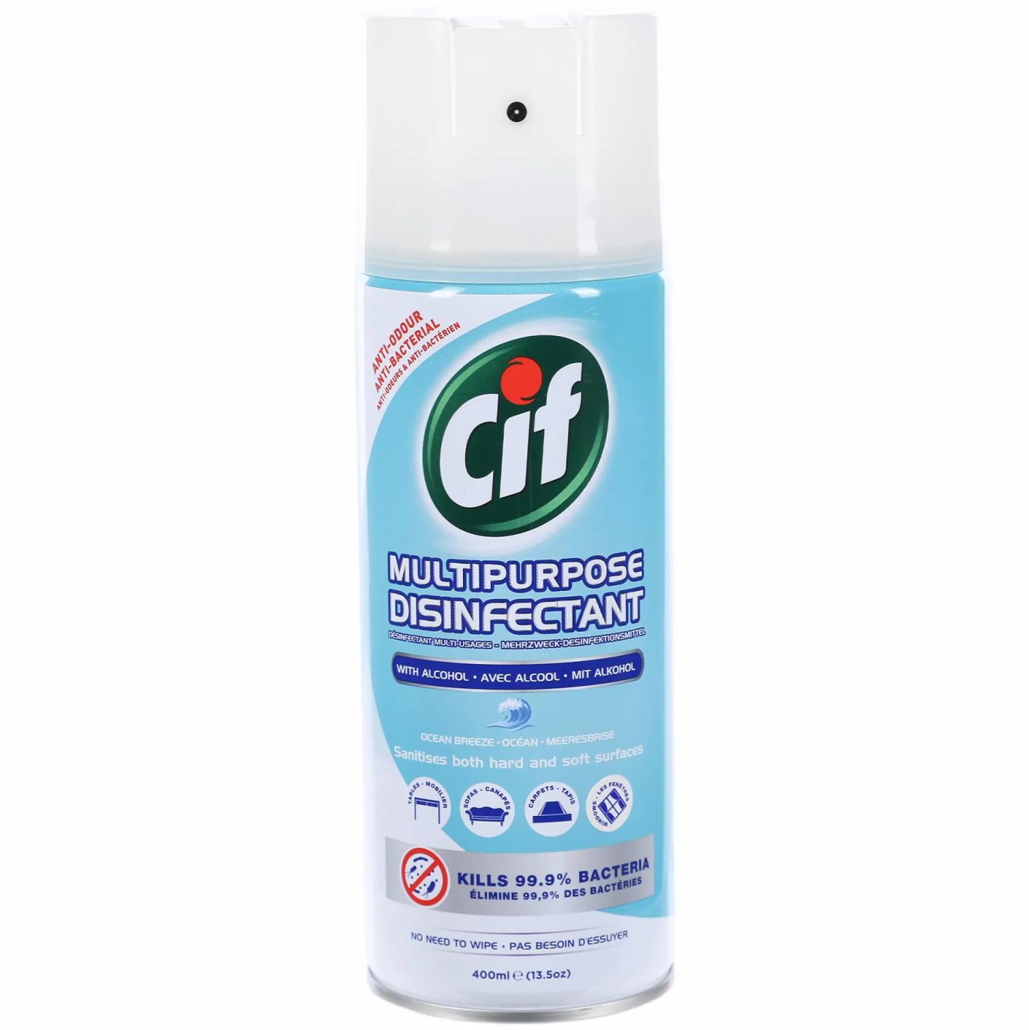 Produits Ménagers|CIF SPRAY DESINFECTANT MULTI-USAGES OCEAN
