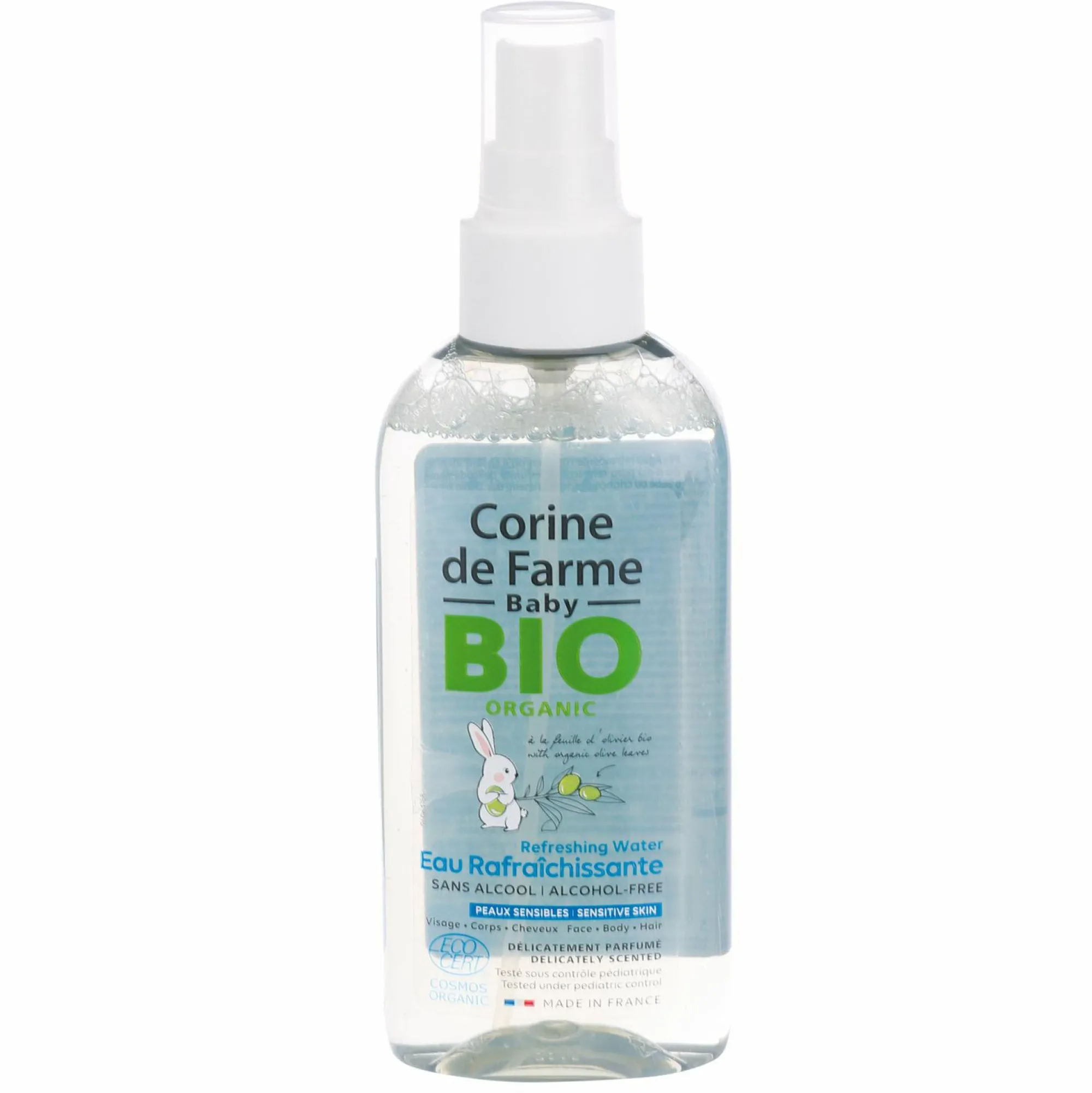 Soin Bébé|CORINE DE FARME Spray eau rafraichissante visage, corps et cheveux
