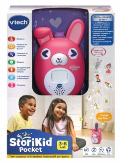 Jouet|De 2 À 4 Ans|VTECH Storikid Pocket rose