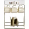 Vaisselle Et Service|DECLIC HOME Support 6 tasses et 6 sous tasses
