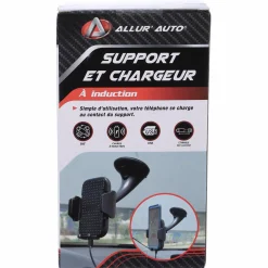 Accessoires Automobiles|ALLUR'AUTO Support et chargeur à induction pour voiture