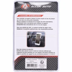 Accessoires Automobiles|ALLUR'AUTO Support téléphone voiture aérateur