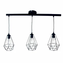 Luminaires|DECLIC HOME Suspension en métal ajourée 3 lampes
