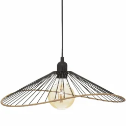 Luminaires|ATMOSPHERA Suspension en métal noir 45 cm