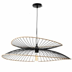Luminaires|ATMOSPHERA Suspension filaments en métal noir