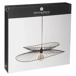 Luminaires|ATMOSPHERA Suspension filaments en métal noir