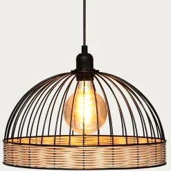 Luminaires|Stokomani Suspension métal cage ronde