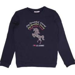 Hauts|LILI MARELLE Sweat ferme avec animation 8/12 ans