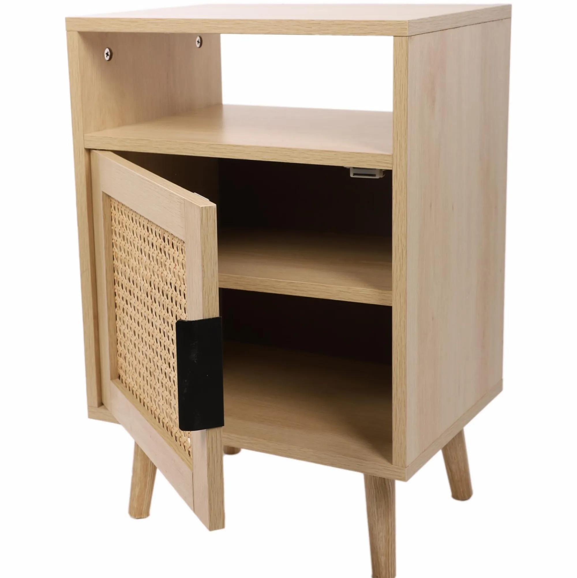 Mobilier|DECLIC HOME Table de chevet en cannage