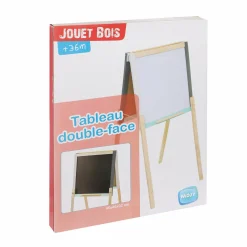 Jouet|De 2 À 4 Ans|Stokomani Tableau de bois double face