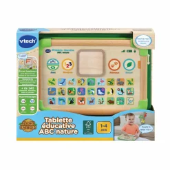 Jouet|De 0 À 24 Mois|VTECH Tablette éducative ABC nature
