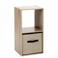 Mobilier|Rangement|FIVE Étagère 2 cases en bois