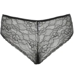 Lingerie Et Vêtements De Nuit|MANOUKIAN Tanga / shorty noir et rouge