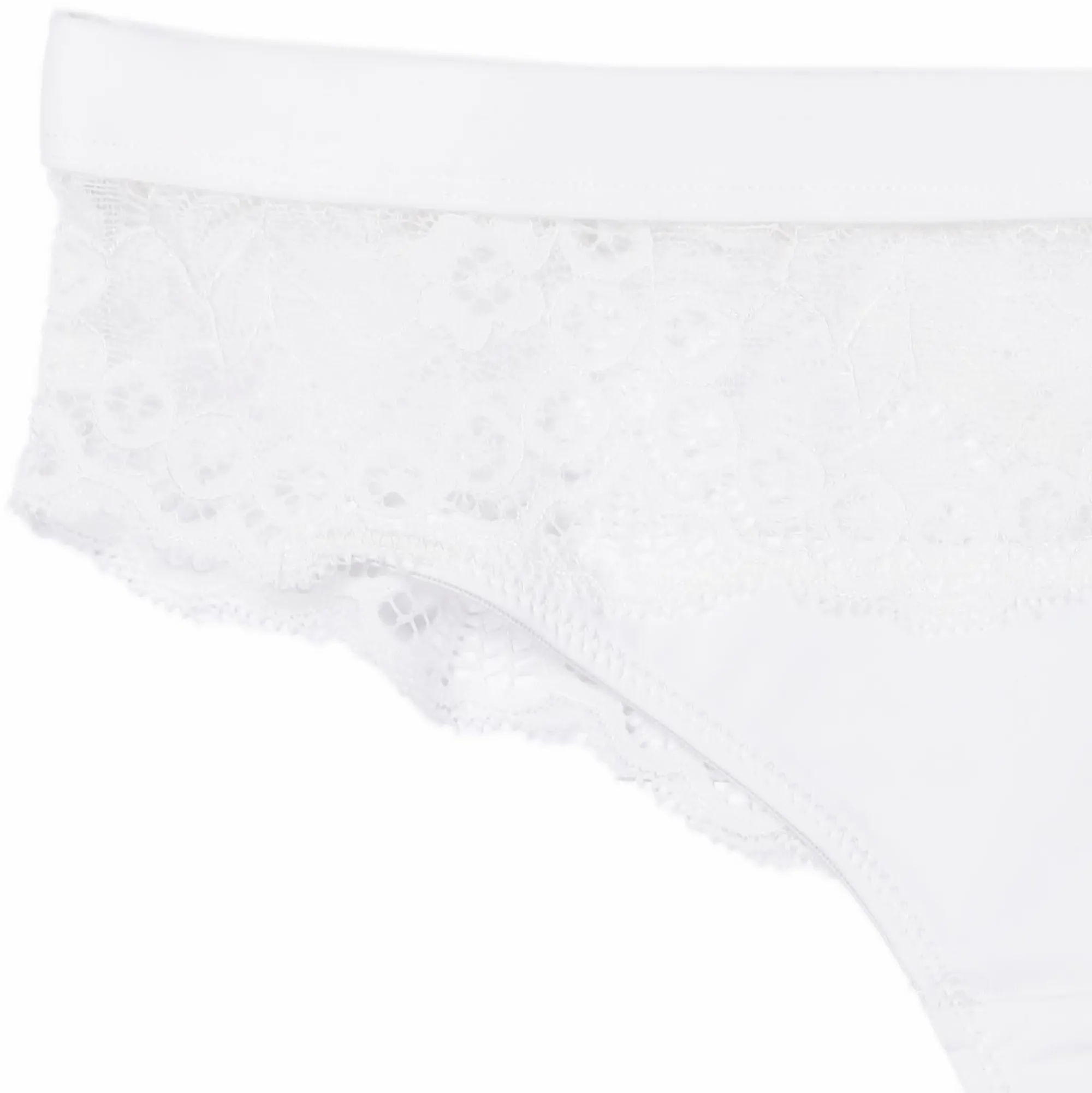 Lingerie Et Vêtements De Nuit|LA CITY TANGA IVOIRE Blanc