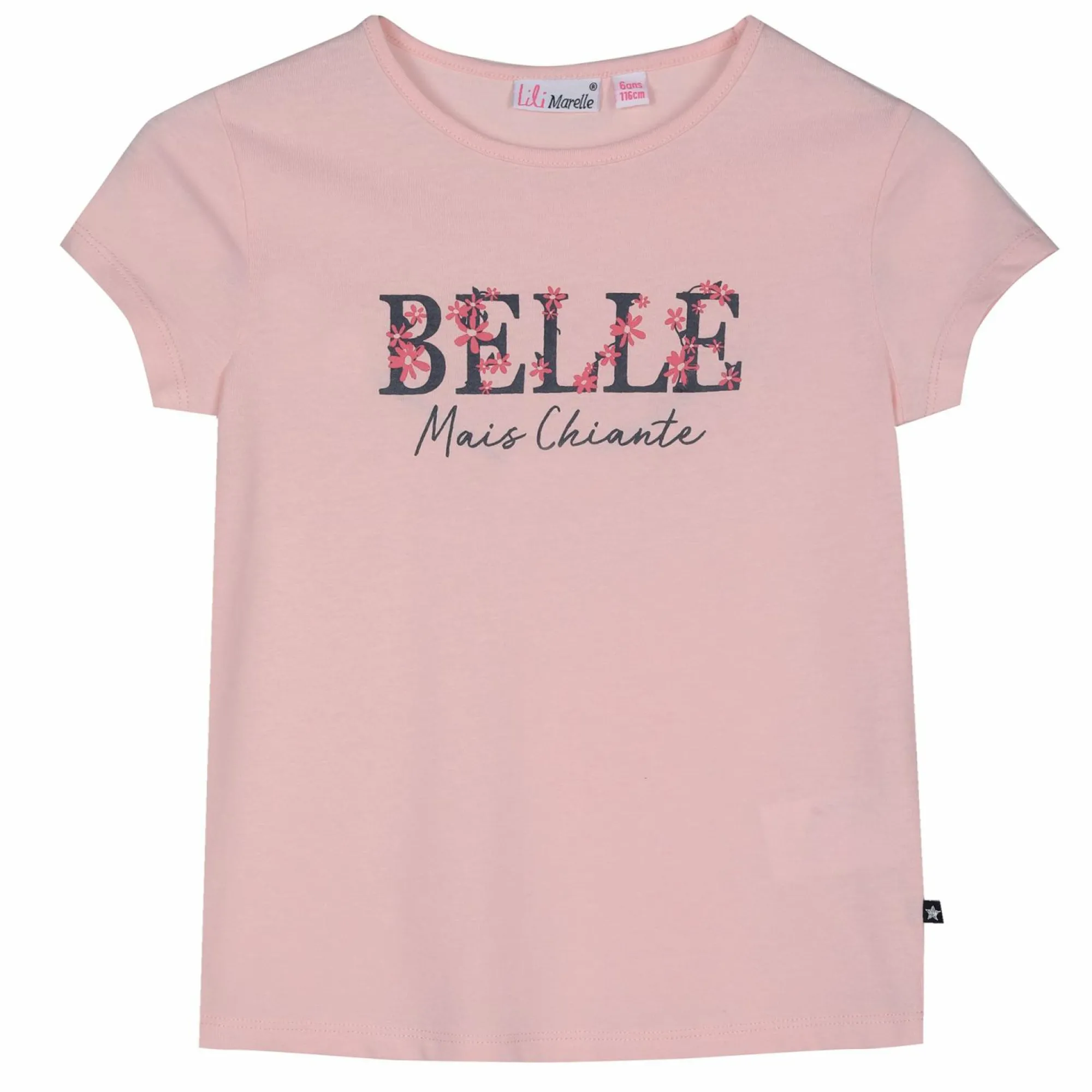 Hauts|LILI MARELLE TEE SHIRT MANCHES COURTES 8/12A