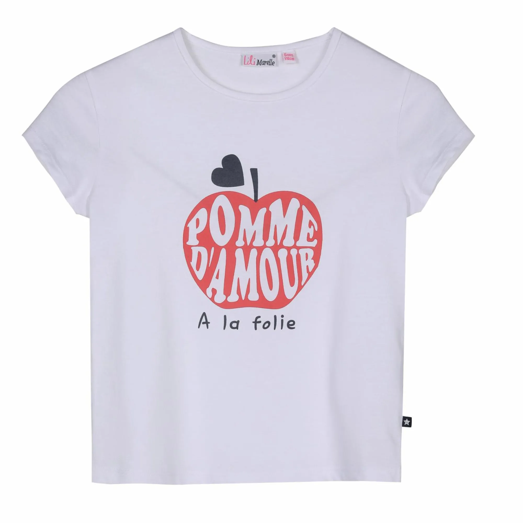 Hauts|LILI MARELLE TEE SHIRT MANCHES COURTES 3/6A