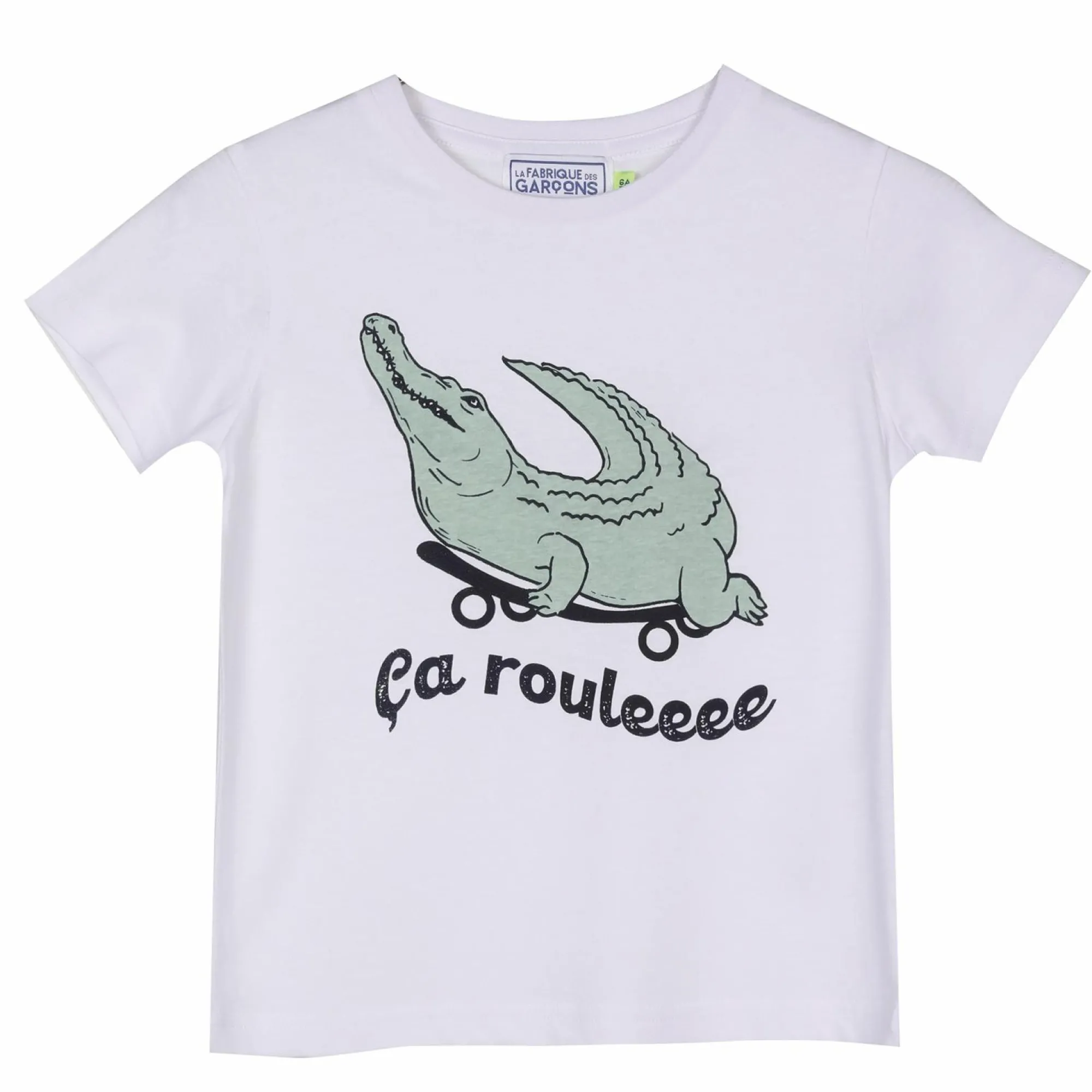 Hauts|LA FABRIQUE DES GARCONS TEE SHIRT MC AVEC ANIMATION 3/6A