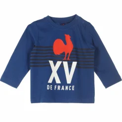 Hauts|Vêtements|FFR Tee-shirt manches longues XV de France 3/23 mois Bleu